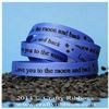 Order  Aliens Ribbon - Moon and back Blue